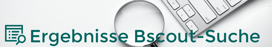 Ergebnisse Bscout-Suche 